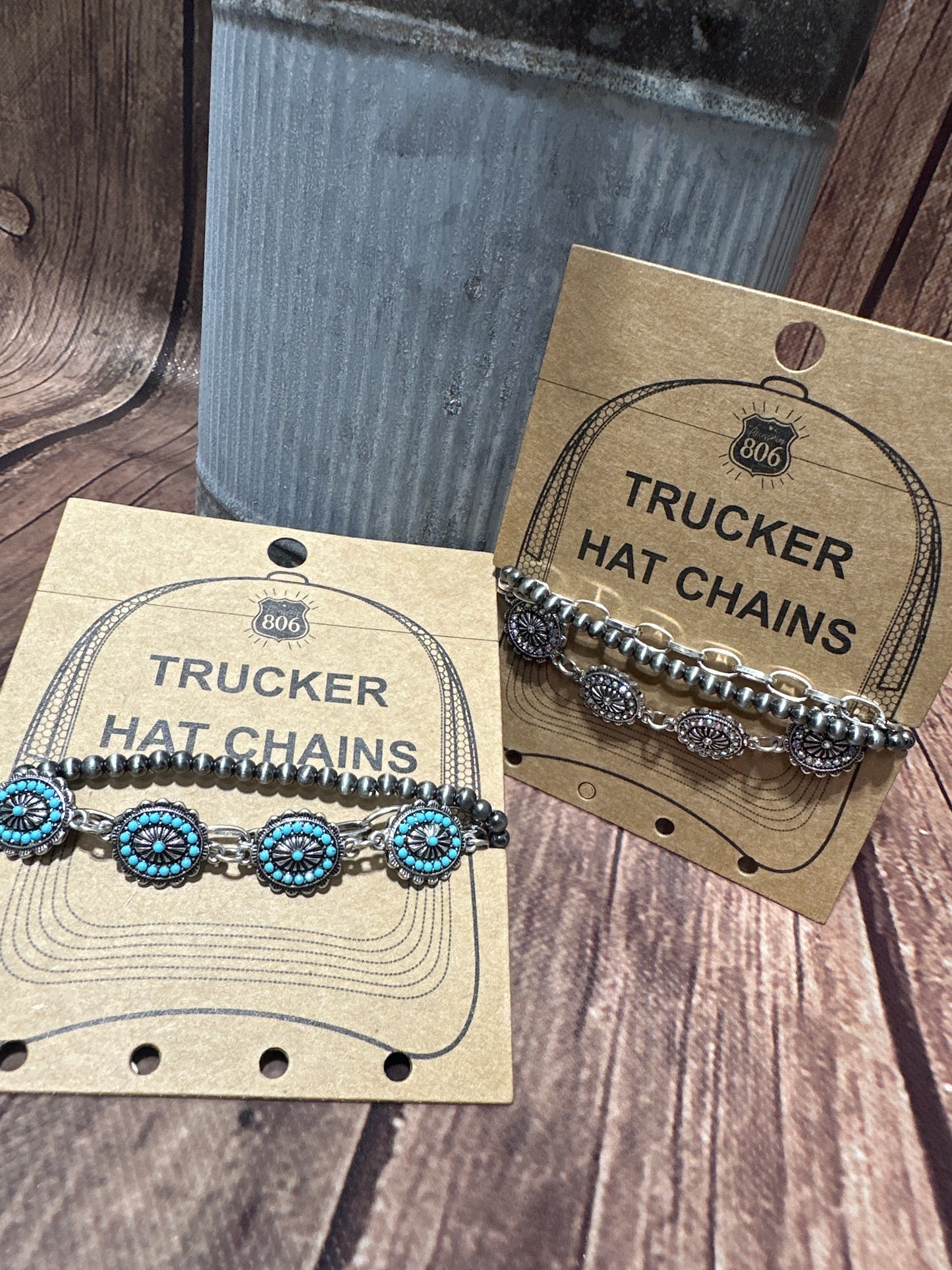 806 Trucker Hat Chains