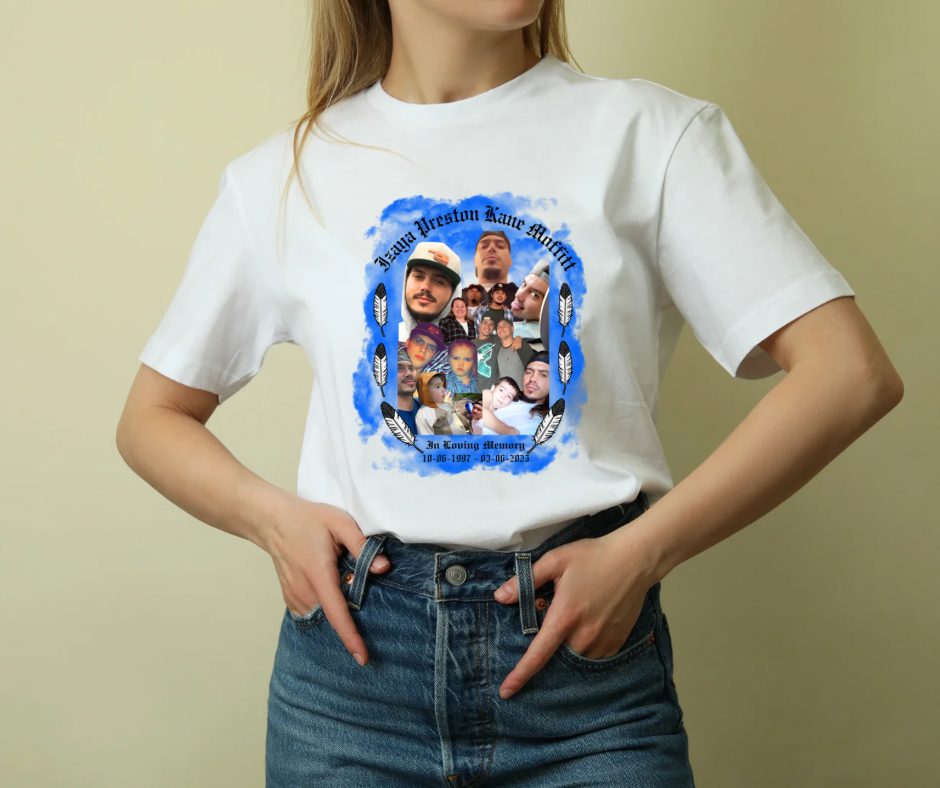 Izaya Moffitt Memorial Shirt - White