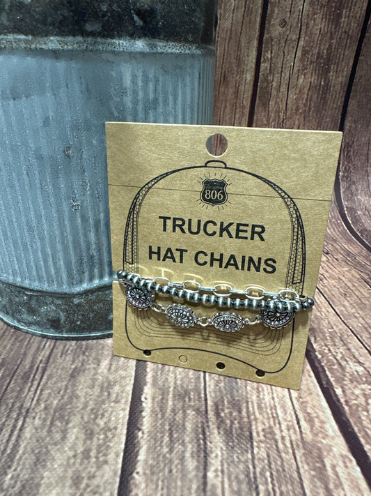 806 Trucker Hat Chains