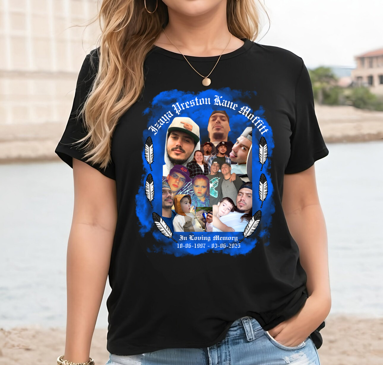 Izaya Moffitt Memorial Shirt - Black