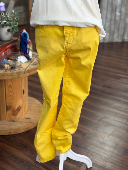 Yellow Skinny Jean