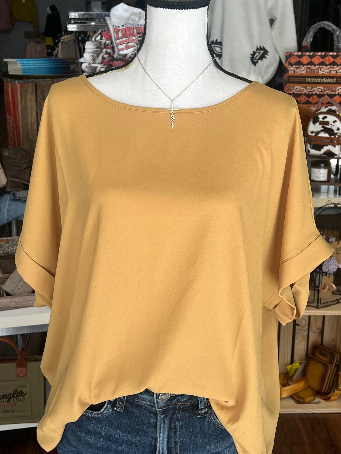 Mustard Office Shirt