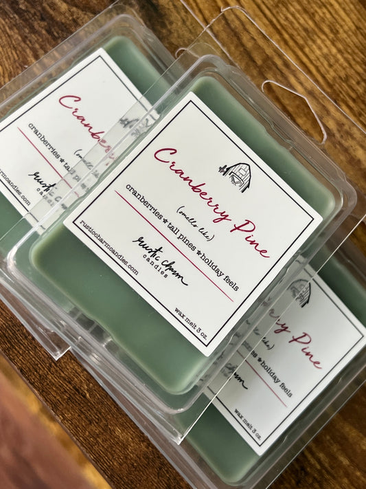 Rustic Charm Melts- Cranberry Pine